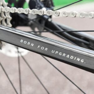 Road bike frame details