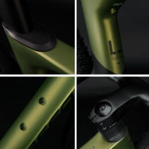 Carbon fiber frame details