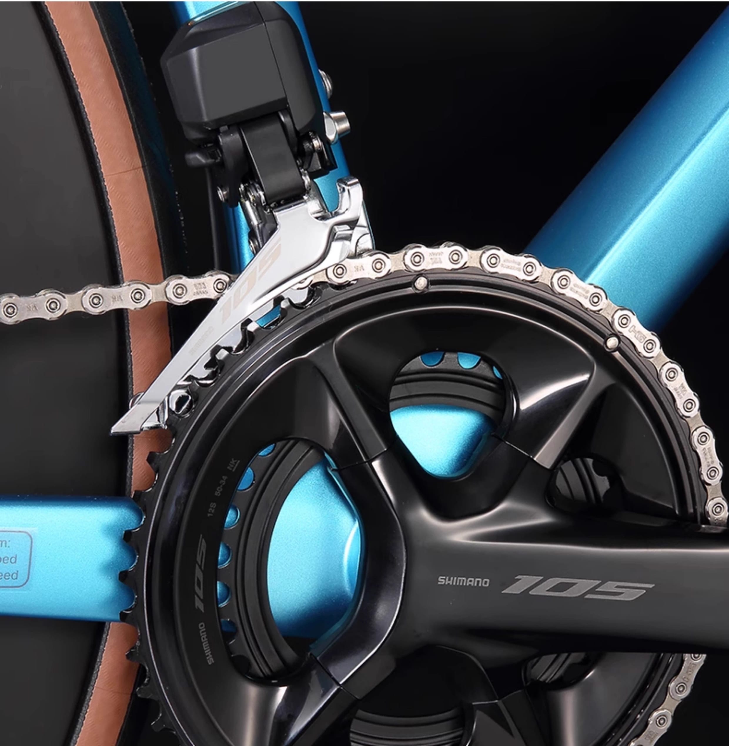 PARAGON ND1100S Carbon-Rennrad mit Shimano-Umwerfer