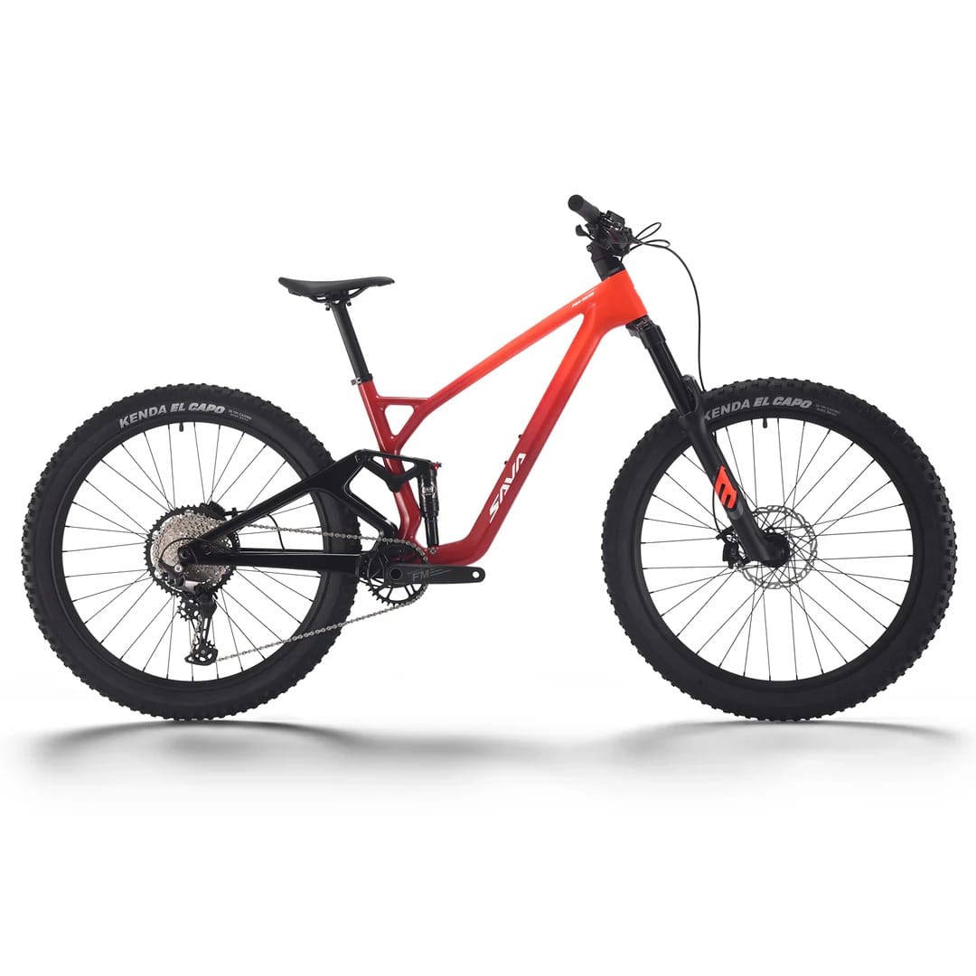 SAVA TITAN Full Suspension Carbon Mountain Bike orange SAVA TITAN Full Suspension Carbon Mountain Bike orange