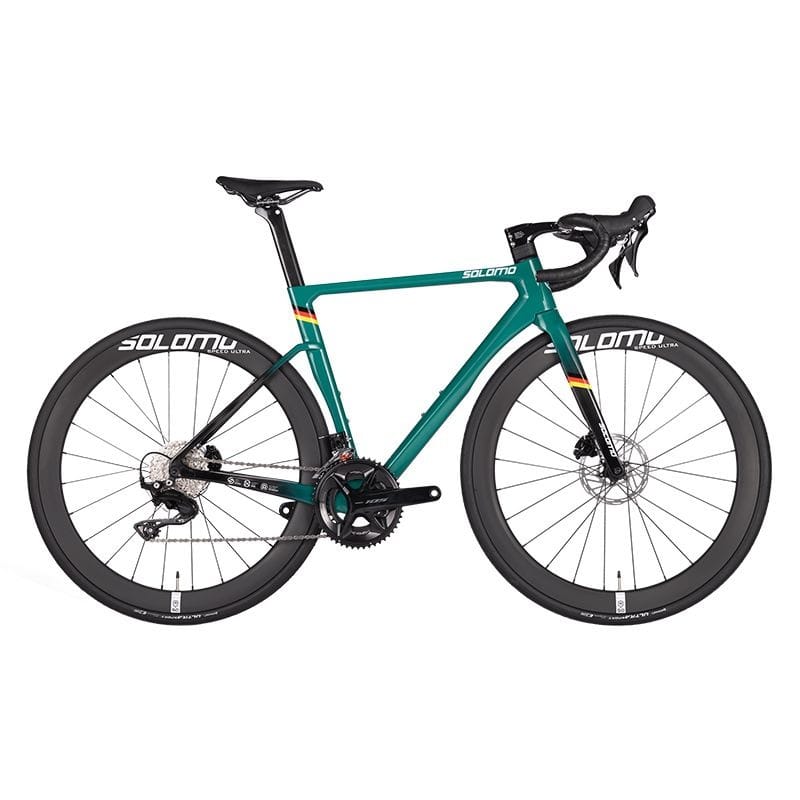 Solomo tide7 carbon road bike green