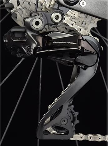 sava R9 Carbon road bike with Shimano Di2 R9250 rear derailleur
