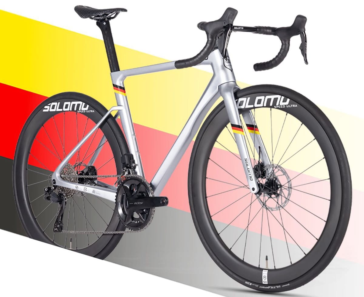 solomo tide7 lightweight carbon fibre road division