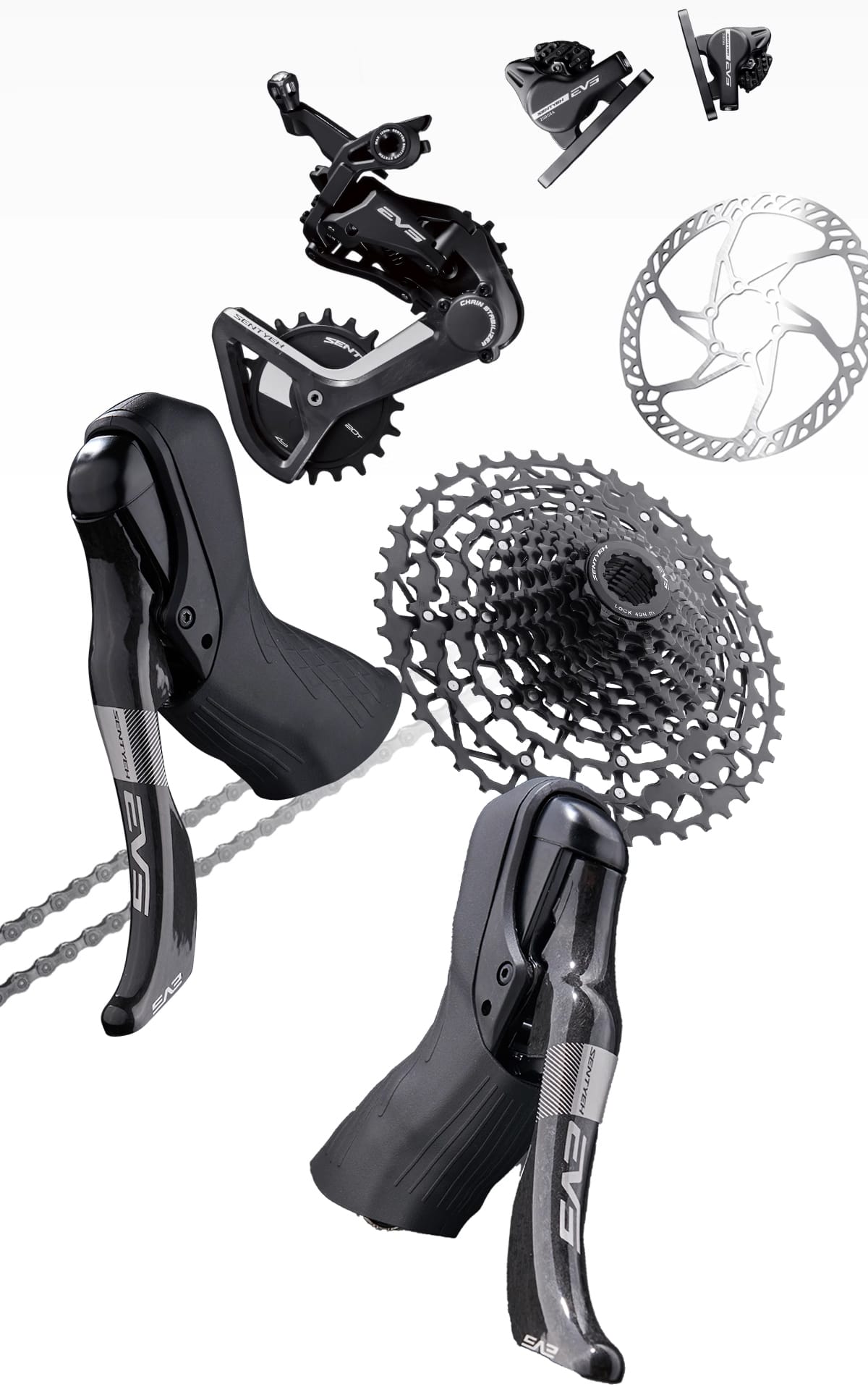 vook Commuter bike SENSAH Derailleur