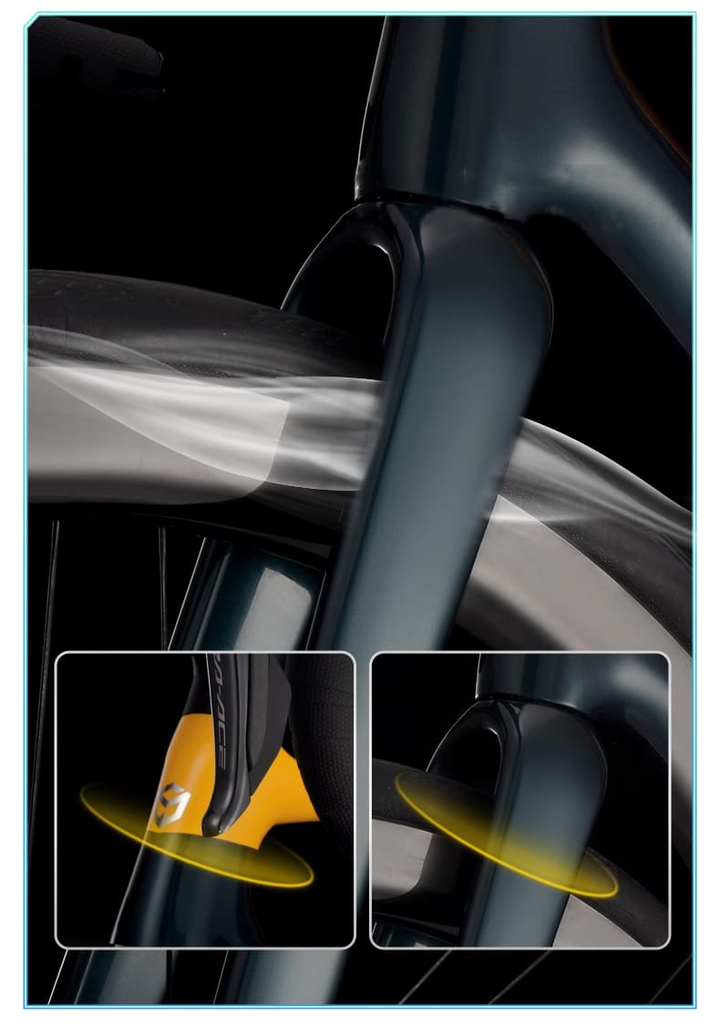 SAVA R8 Road bike carbon fiber front fork